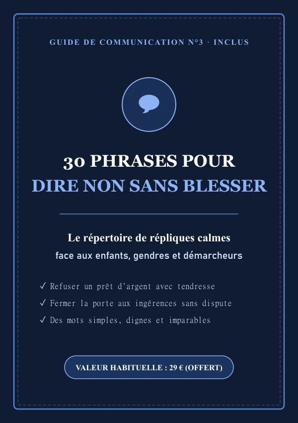 30 phrases pour dire non sans blesser